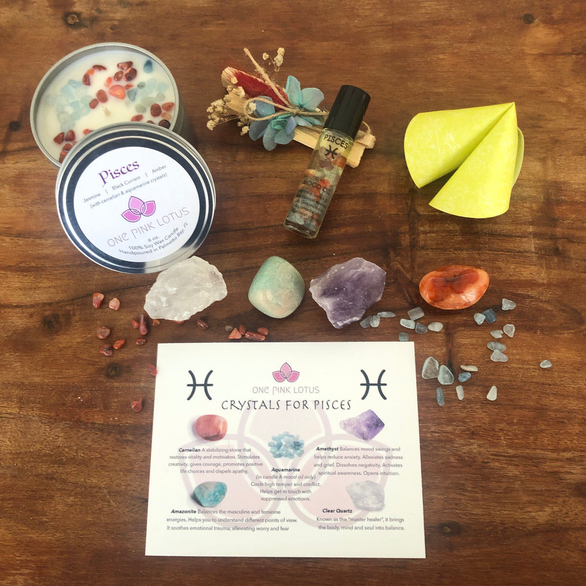 Pisces Gift Set  Best Zodiac Gift for Pisces – Sea Witch Botanicals